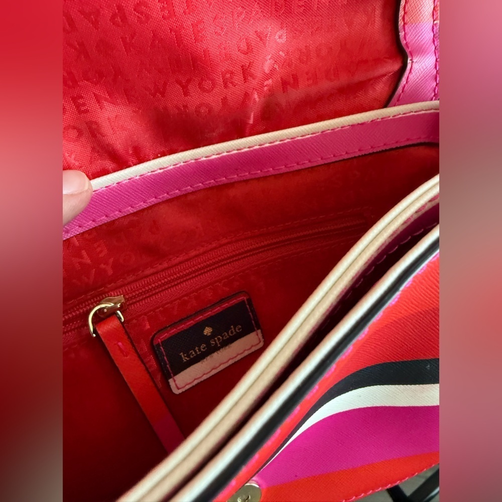 Kate Spade|Limited Edition Stacy Lauren Way Bonita Stripe Crossbody Bag•••As Is* - Picture 7 of 16